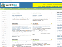 Tablet Screenshot of candidjava.com